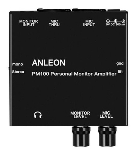 Amplificador Auriculares Monitoreo In Ear Anleon Pm100
