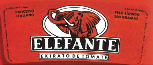 Imã De Geladeira Extrato De Tomate Elefante Cica