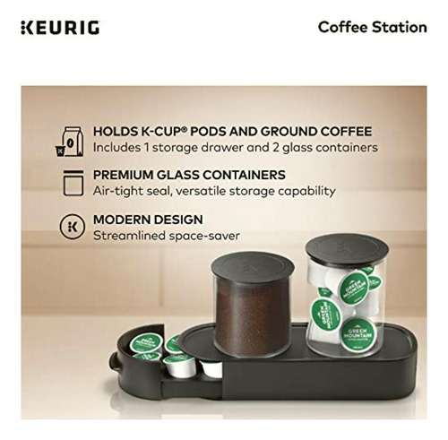 Keurig K-cup Pod & Ground Unit Coffee Storage, Holds Up To
