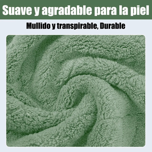 Ba Juego Completo De 2 Toallas De Baño Grandes De Forro
