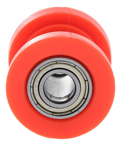 5 Rueda De Polea De Rodillo De Cadena De Motocicleta Naranja