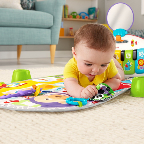 Imagem 6 de 10 de Fisher-price Ginásio De Atividades Pianinho Deluxe - Mattel