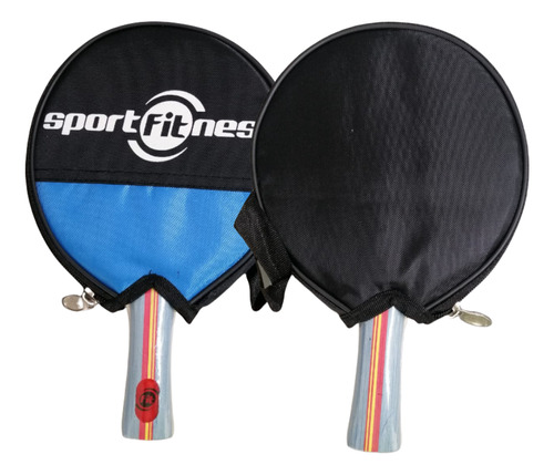 Raquetas De Ping Pong Set Por 2 Unidades Tenis De Mesa SportFitness