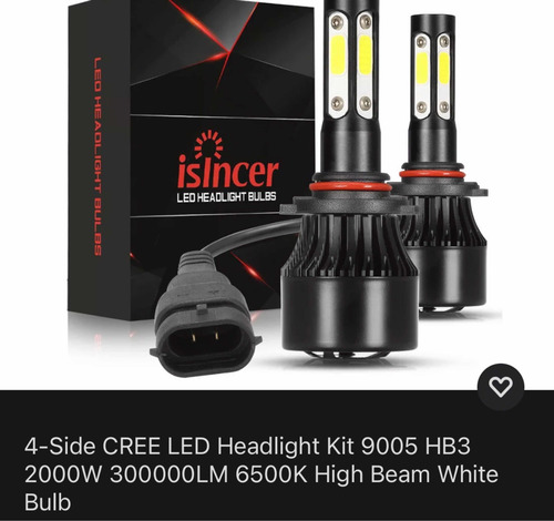 Imagen 4 de 7 de Bombillos Led H4/h11/h7/9005/9006 Nuevos