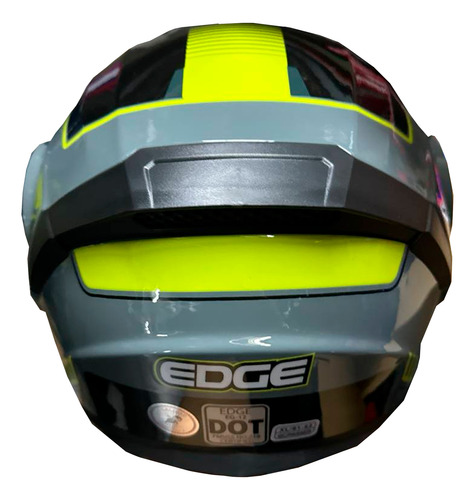 Casco Modular Turbo Ii Gx3 Brillante Doble Visor Edge