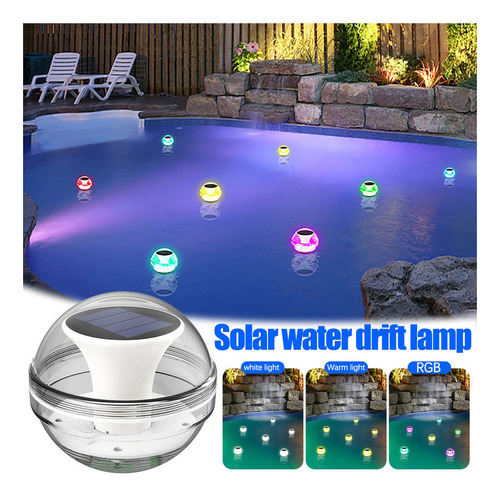 Luz Solar Flotante De Agua Exterior Impermeable O5 [u]