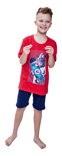 Pijama Junior Eyelit Art 1609 Estampado