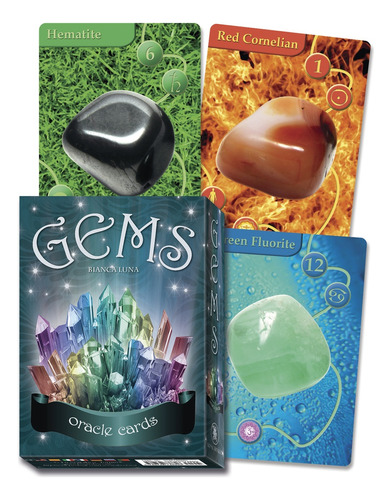 Gems Oracle Cards (libro + 32 Cartas) - Luna, Bianca