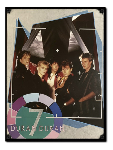 #1669 - Cuadro Decorativo Vintage - Duran Duran Pop Poster