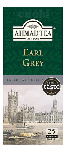 Te Ahmad Earl Grey Caja X 25 Sobres