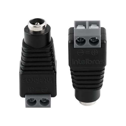 Conector Dc Hembra P4 Para Cámaras De Seguridad Intelbras X2