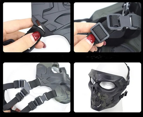 Mascara Airsoft Skull Messenger Calavera Protección Facial