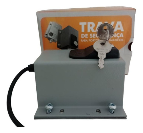 Traba  De Piso Dog Steel 127v Cinza Ppa