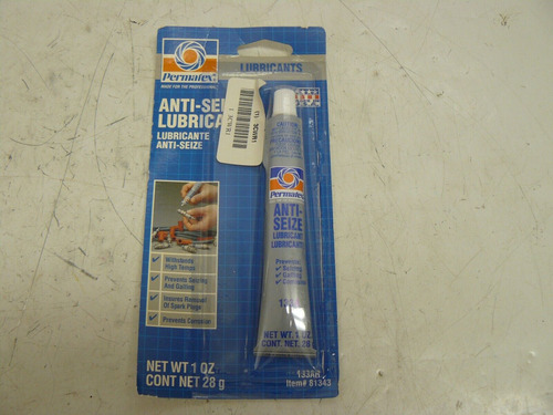 Permatex 133a Anti-seize Lubricant Net Weight 1 Oz Lot O Vvj