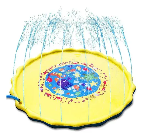 Aspersor De Pulpo Para Juegos De Agua Al Aire Libre - Juguete Rociador Para Niños De 3 A 10 Años - Ideal Para Patio, Césped Y Piscina - Color Púrpura
