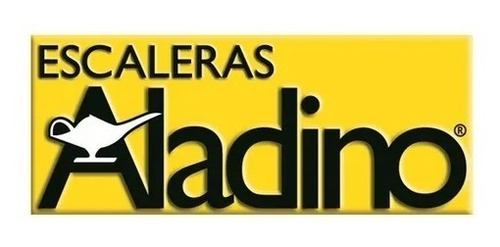 Imagen 3 de 3 de Escalera Tijera Aladino 4 Tramos Altura 1.22 M