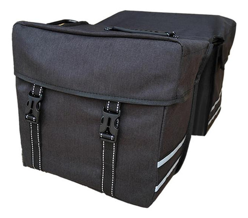 Saddle Bag Cargo Pack 25 L, Bolsa Negra Para Asiento Trasero