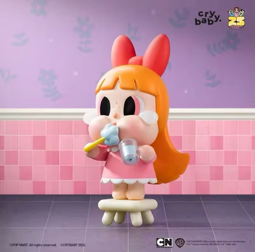 Labubu Las Chicas Superpoderosas Crybaby Original Pop Mart