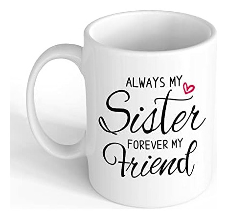 Foecbir Friend And My Sister Theme Taza De Café De Cerámica 