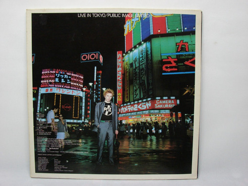 Vinilo Doble Public Image Limited Live In Tokyo 1983 Europa