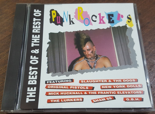 The Best Of & The Rest Of Punk Rockers Cd Gbh New York Dol 