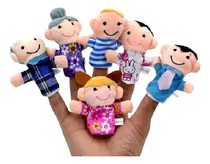 Comprar Titeres O Marionetas De Dedo, Familia X 6 Unidades
