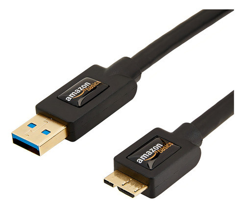 Amazonbasics cable Usb 3.0 a Macho A Micro B, Negro