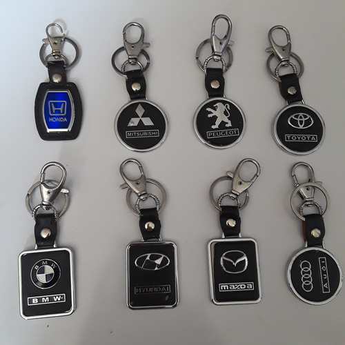 Llaveros En Semi Cuero Y Metal Delivery Caracas
