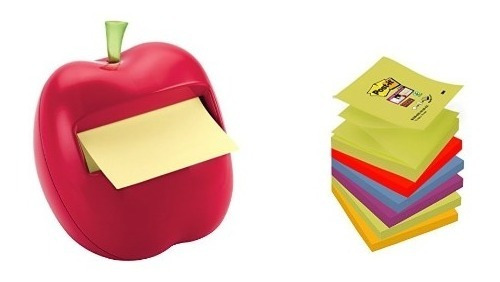 Imagen 5 de 6 de Dispensador De Notas 3m Post-it Manzana Pop-up 76mm X 76mm
