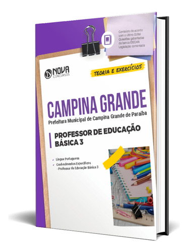 Apostila Campina Grande Pb - Professor De Educação Básica 3