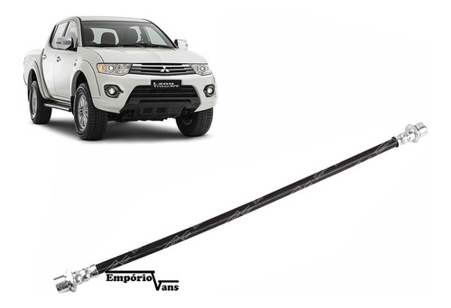 Flexivel Freio Traseiro 390mm Mitsubishi L200 Triton 06...