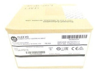 Allen Bradley 1794-ps13 Ser. B Date: 2019 Nsfs Qqc