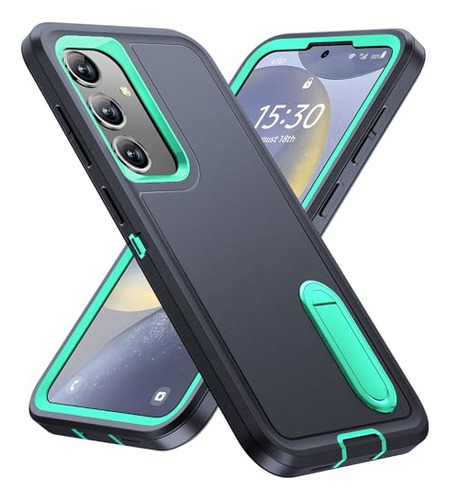 Funda Para Galaxy S24 Azul Oscuro/aqua Azul 6.1 PuLG Uso Rud