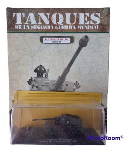 Revista + Tanques De La 2° Guerra Mundial. N 12 10.5 Cm     