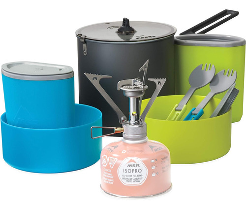 Cocina De Camping Ultraligera  Rocket Y Kit De Estufa M...