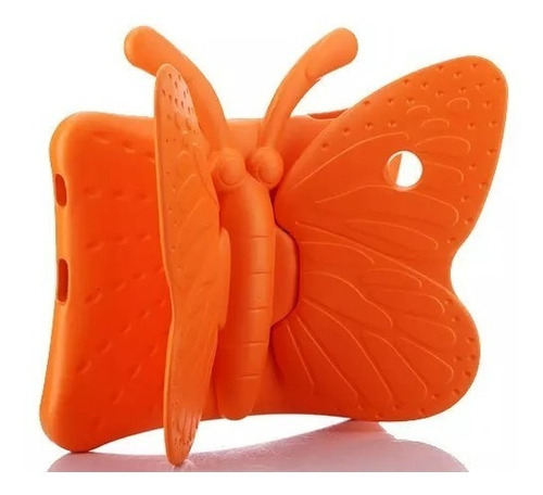 Imagen 3 de 3 de Funda Para Tablet Lenovo M8 8 (8705/8505) Goma Mariposa