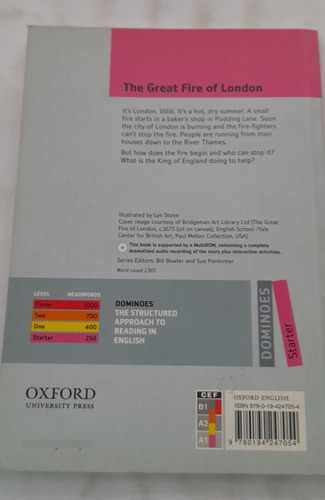 The Great Fire Of London De Janet Hardy Gouls - Oxford A1 (Usado)