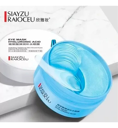 Tarro Parches Hydrogel Ojos Colágeno Antiojeras Hidratante F Tipo De Piel Mod 2 Acido Hialuronico