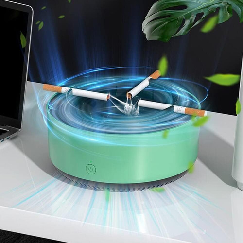 Cenicero De Purificador De Aire 2 En 1 Multifuncional Con Fi
