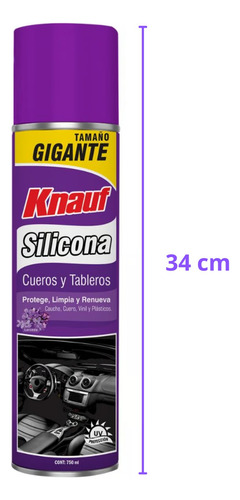 Silicona Para Cueros Y Tableros Aroma Lavanda 750 Ml Knauf