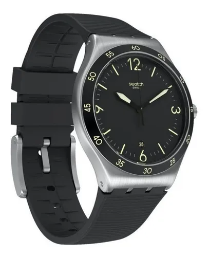 Reloj Swatch Hombre Yws454 Black Suit Big Classic