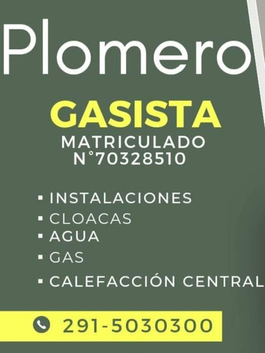 Plomero Gasista 