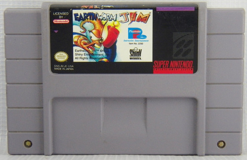 Earthworm Jim 1 Snes Earth Worm Jim 1 Snes