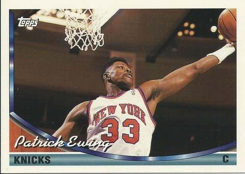 Barajita Patrick Ewing Topps 1993-94 #300 Knicks