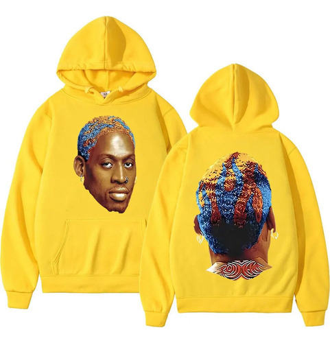 Sudadera Con Capucha Con Estampado De Dennis Rodman De Tenis