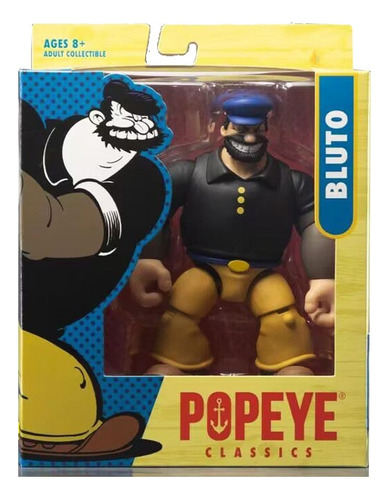 Figura De Acción Classics Popeye Bluto, Modelo De Anime, Muñ