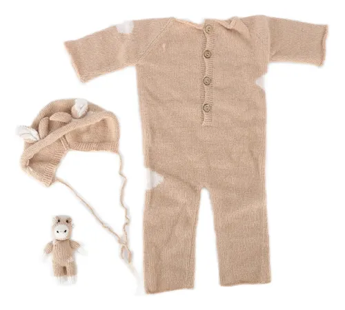 Disfraz De Bebé De León – Traje De Algodón Para Recién Nacidos 0-12 Meses, Ideal Para Fotos Y Fiestas