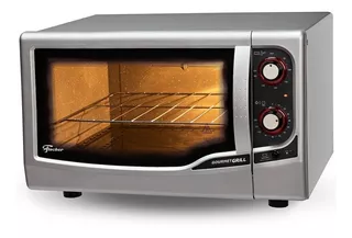 Forno de bancada elétrico Fischer Gourmet Grill 9741-79180 44L prateado 127V