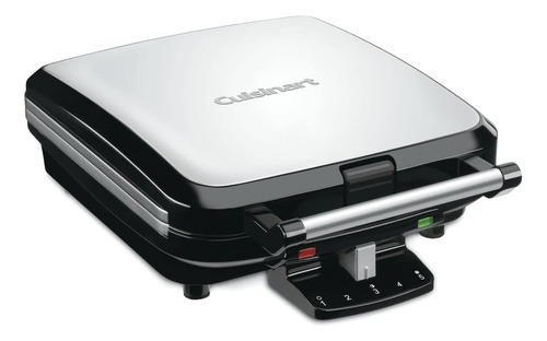 Maquina Para Hacer Gofres Belga Cuisinart Para 4 Rebanadas,
