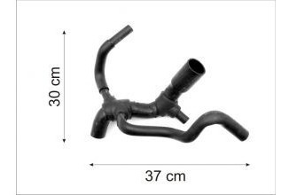 Imagen 2 de 4 de Manguera Ford Mondeo Radiador Inferior 2.0 4471